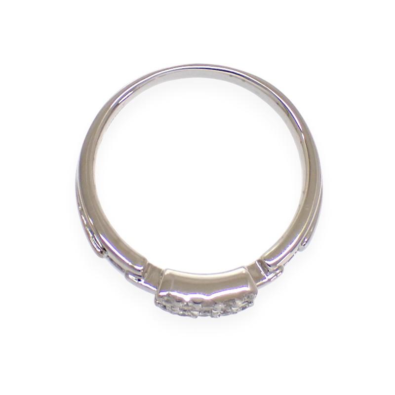 Nessun marchio  #11(Dimensione JP) anello oro bianco K18 Donna