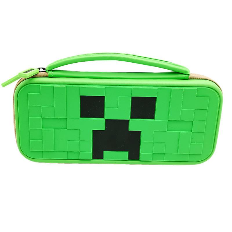 

Protective Hard Shell Nintendo Switch Storage Bag For Super Mario And Minecraft Fans Minecraft,27*13.5*5cm/10.6*5.3*1.9in