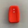 Silicone Car Key Case Cover For Toyota Corolla Prius Camry V70 C-Hr Rav4 Hybrid Highlander Altis Land Cruiser Prado 150 Avalon