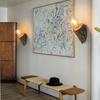 Solid Nordic Lamp Wood Wall Modern Creative Bedroom Bedside Lamp Hotel Corridor Restaurant Led Wall Lights Home Decorative Light