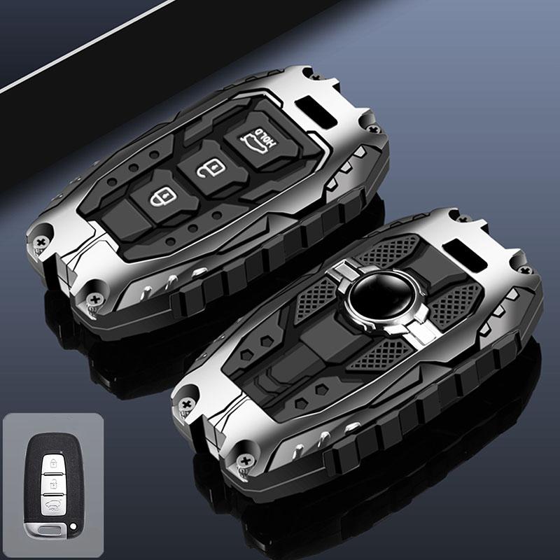For Kia EQUUS 2012 Optima K5 2011 Forte Opirus Rohens Ix 35 2012 SOUL SORENTO MOHAVE Borrego Shuma 3 4 Button Car Key Case Cover