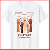 Welcome Everyone Is Welcome Here Idaho Teacher White Cotton T-Shirt S-5XL