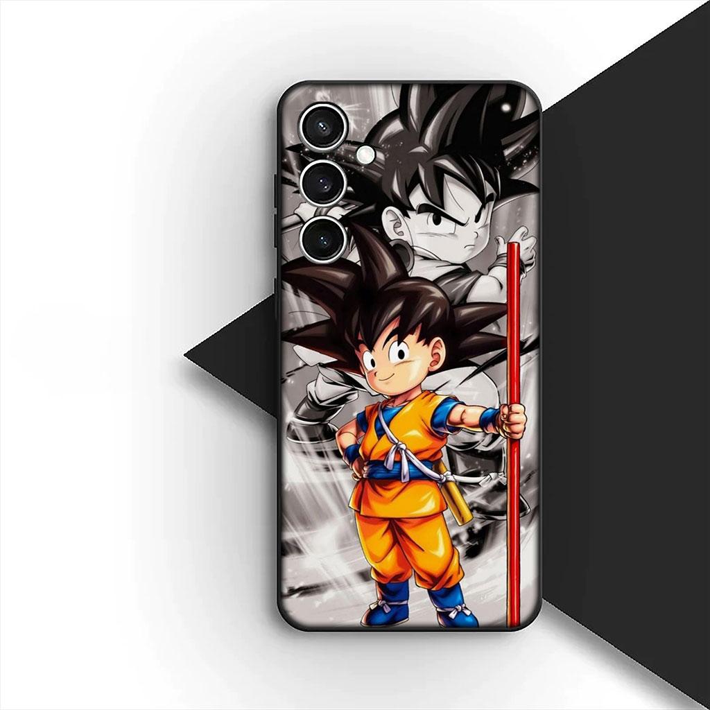 Phone Cover for Samsung Galaxy S22 S21 S20 FE Ultra Plus A07 A17 A15 A16 A25 A57 A37 Soft Case Dragons Balls Goku Son Gohan z