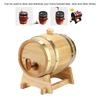 6 Piece 1.5L Whiskey Barrel Vintage Wood Wood Wine Bucket Vintage Wine Keg  Home Wine Storage