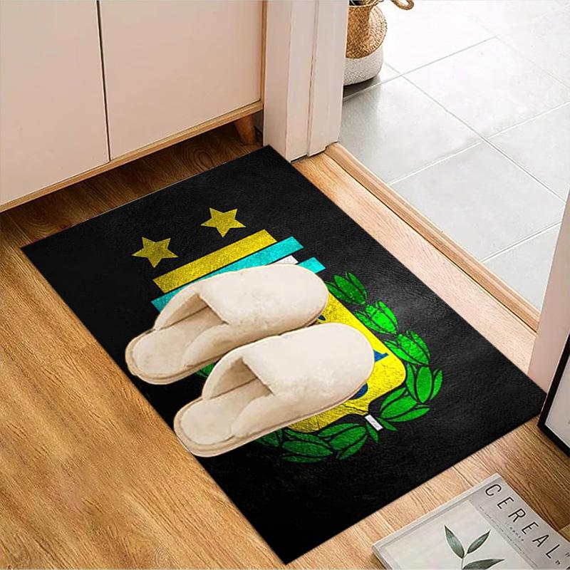Argentina Football club Printed Office Carpet Chair Cushion Entryway Rug, Rugs for Living Room, Bedroom Christmas gifts