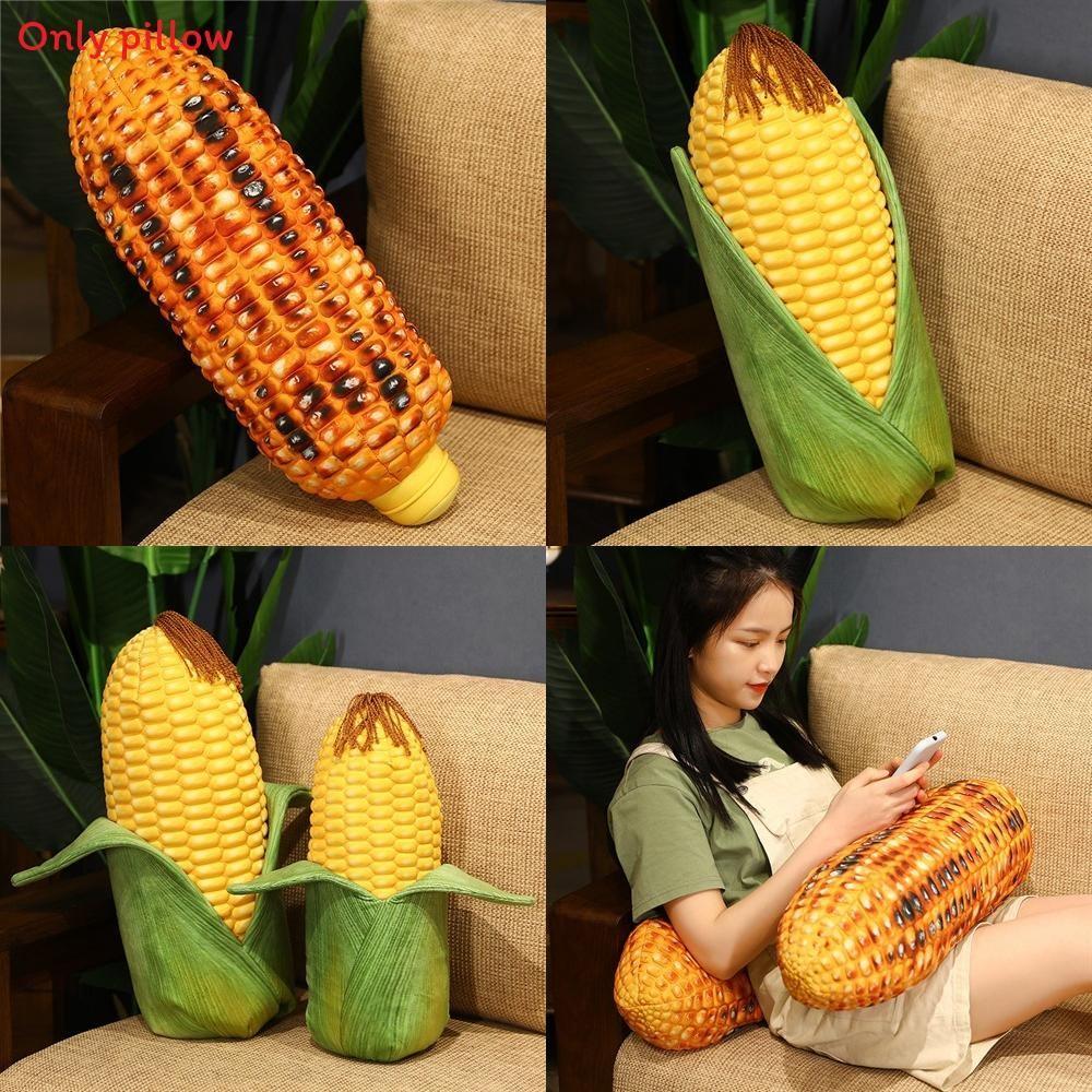 Simulation Roasted Corn Plush Doll Toy Pillow For Home Decor And Gift