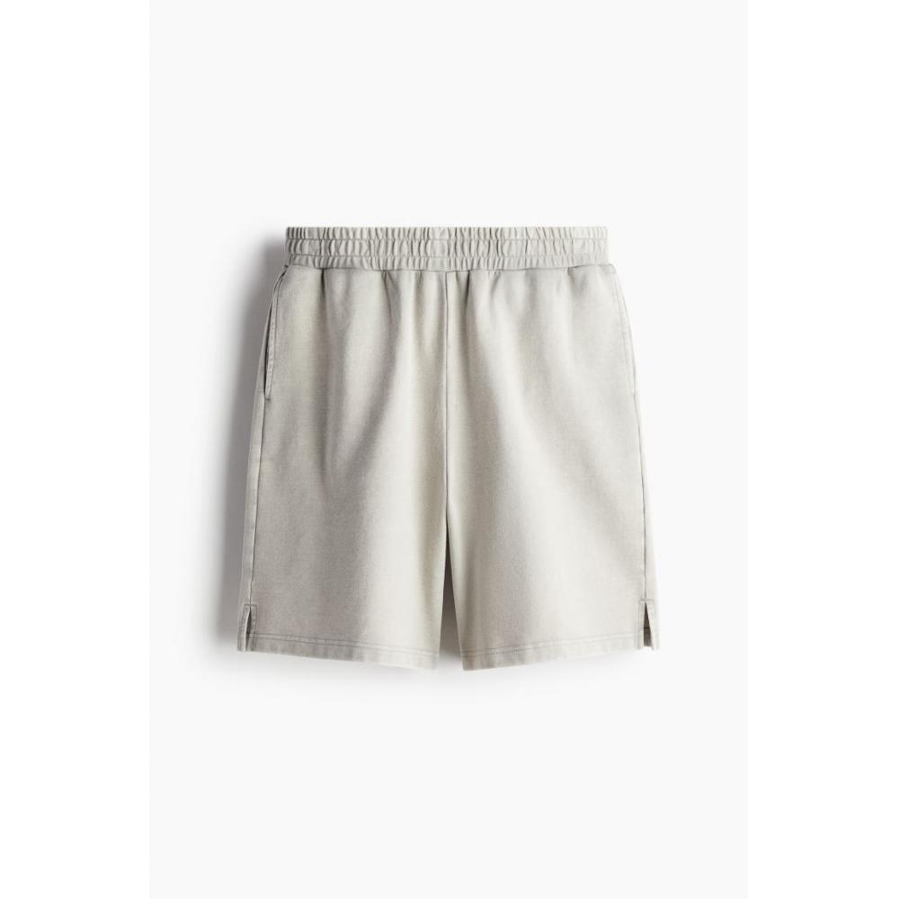 H M Loose Fit Sweat sHorts ligHt Sage Green