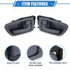 2 Pcs Automotive Interior Door Handle Compatible for Toyota Tundra DLX, Limited, SR5|6 Cyl 3.4L, 6 Cyl 4.0L, 8 Cyl 4.7L 2004-2006