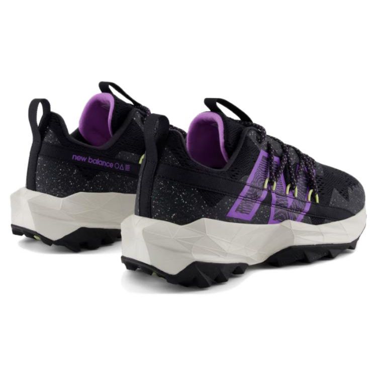New Balance Nb Tektrel Comfortable Shock Absorption Durable Lightweight Low Top Running Shoes Women Running Shoes Black Purple WTTTRLK1