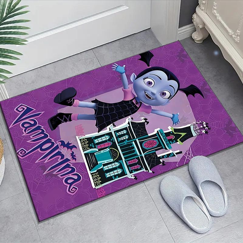 1pc Vampirina2 Design Area Rug - Non-Slip, Soft & Cozy Floor Mat for Living Room, Bedroom, Office - Indoor/Outdoor Decorative Carpet