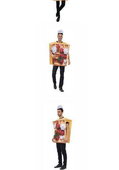 Costumi per Feste per Adulti più Venduti: Uovo, Pane, Torta alla Fragola, e Hamburger