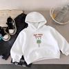 1-7 Year Old Children Clothes Printed Letters Fashion Casual Kids Hoodies Spring Autumn Warm Thicken Boy Girl Hooded Sweatshirts