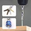 10/1PCS S2 Magnetic Screwdriver Head Double Cross Head Hexagonal Handle Electric Screwdriver with Magnetic Ring Screwdriver Set