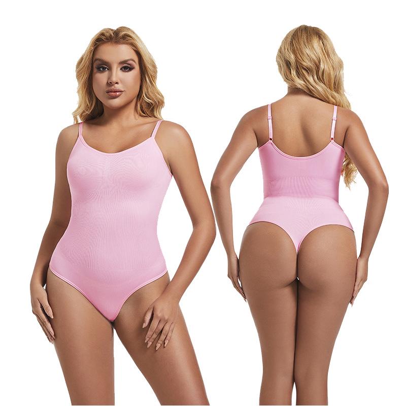 Seamless Plus Size Bodysuit: Tummy Control & Hip Lift One-Piece Shapewear