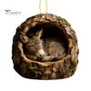 Festive Atmosphere Decorations Forest Animal Ornament, 2D Flat Woodland Acrylic Christmas Home Party Hanging Supplies Decoration for Tree, Holiday