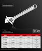 Yiertuo Adjustable 6-12 Inch Multi-Function Large Opening Wrench & Pipe Pliers