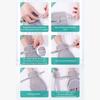 1Pair Restraint Gloves Finger Control Mitts Hand Infection Protectors Finger Hand Fixed Gloves For Elderly Patients
