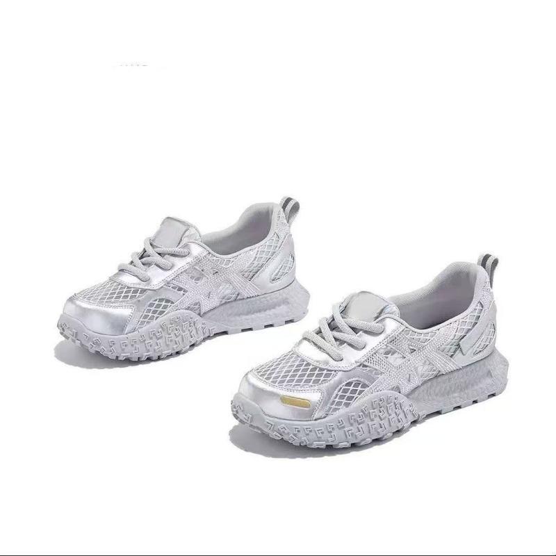Little white shoes women's summer mesh shoes women's breathable mesh shoes with skirts shoes niche versatile sports