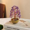Natural Crystal Money Tree of Life Home Office Decoration Ornament