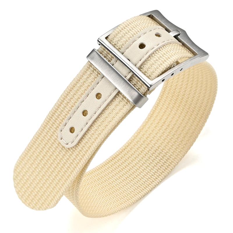 Nylon Strap 20mm 22mm Thick Premium Ballistic Nylon Strap for Men and Women Washable Bracelet Bracelet Watch Accessori