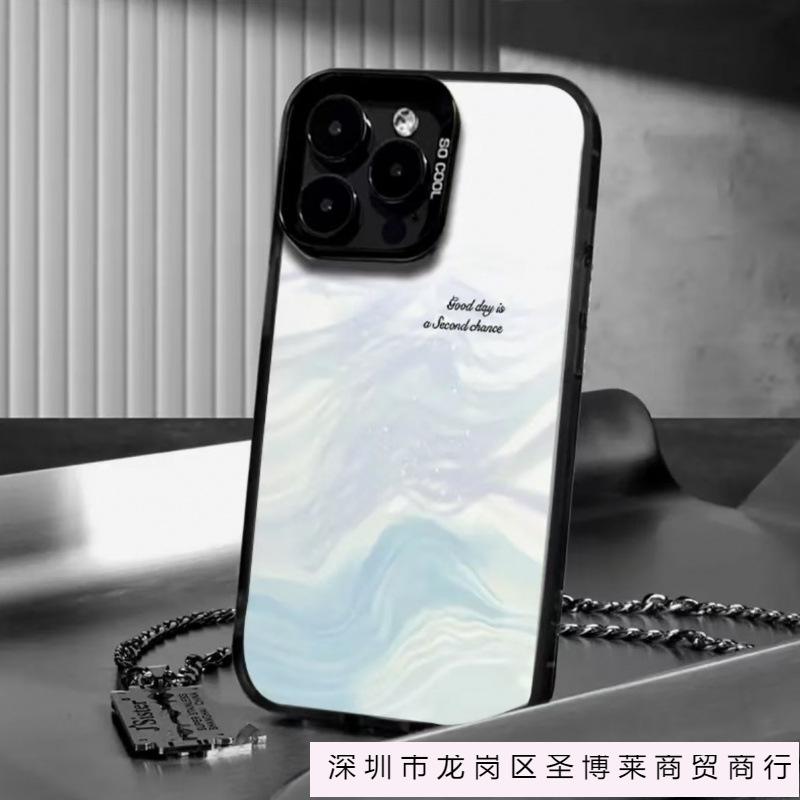 Simple and fresh corrugated colored silver shell is suitable for Apple 16/15/14 pro mobile phone case 15promax13/12/11X