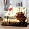 Süßer Winnie Puuh Bär Cartoon Weiche Flanelldecke für Bett Schlafzimmer Sofa Picknick, Überwurfdecke für Draußen Freizeit Geschenk Kinder Decke
