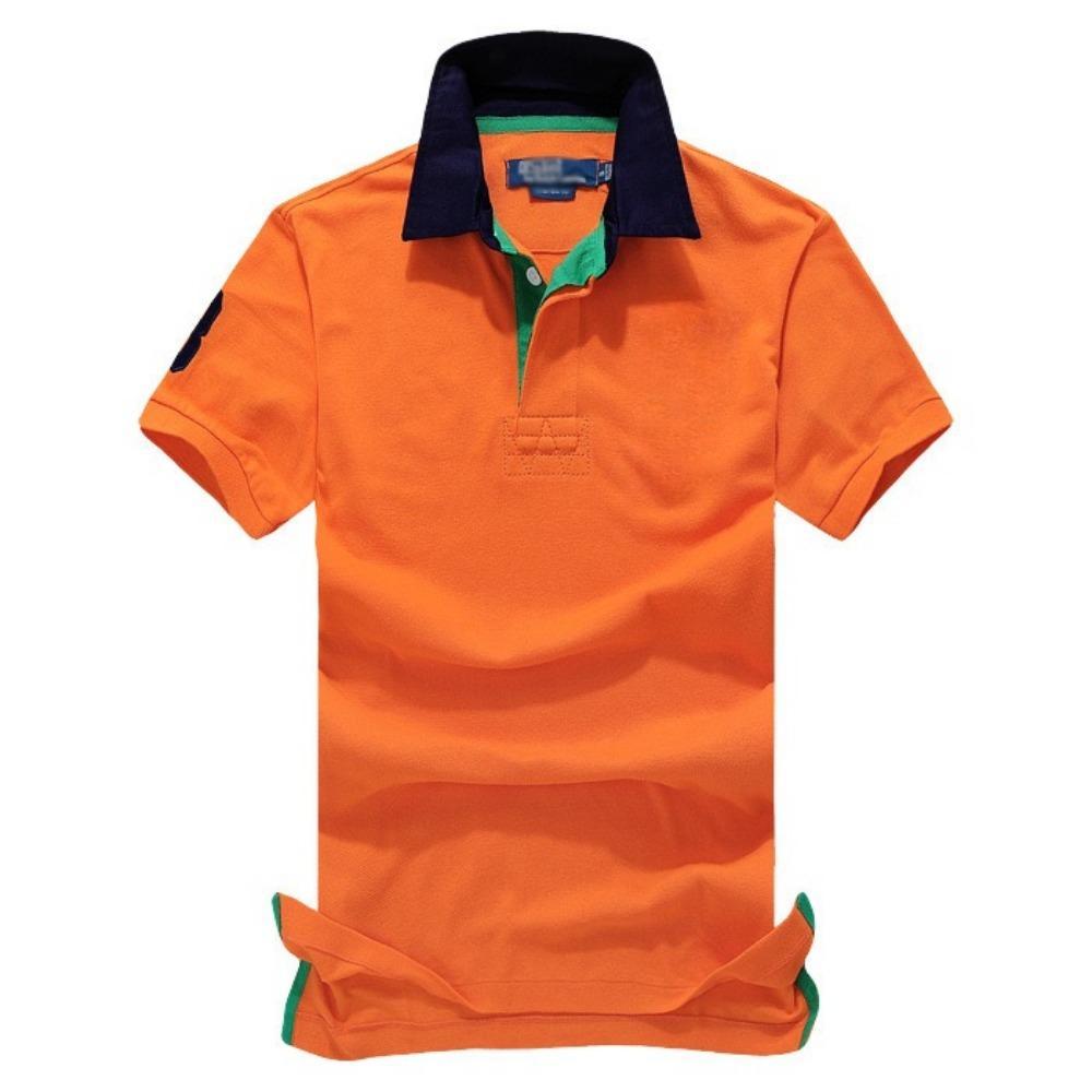 

Рубашка-поло RogueWave Мужская Вышивка Короткий Рукав Поло Повседневная Деловая Социальная Мужские Поло XXL