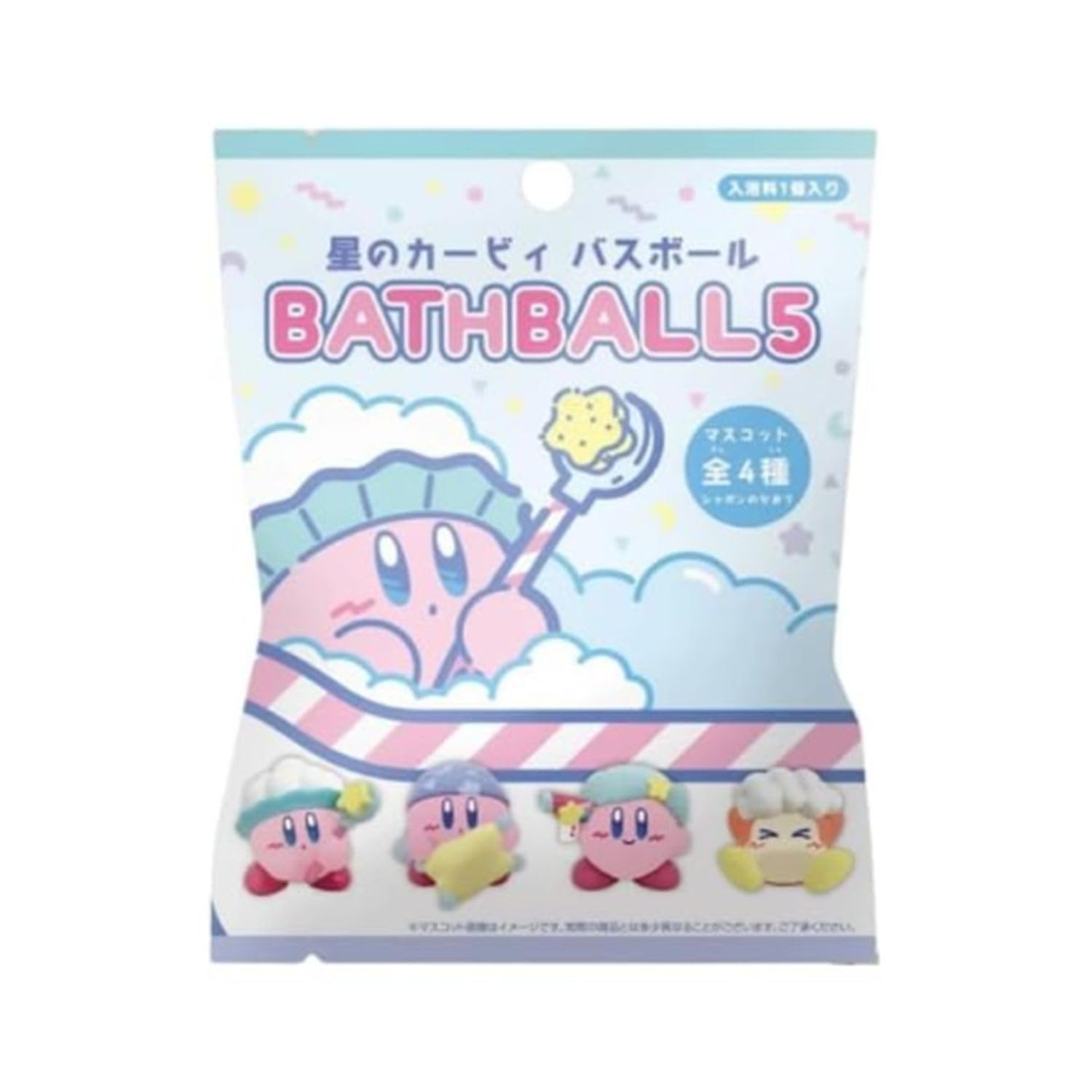 Dream Land Bath Ball Soap 75g Kirby s 5, Scent, (1 serving) синий
