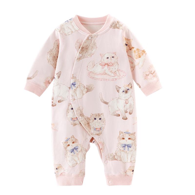 

Happy Little Bear Baby Girl Anti-Mite Cotton Jumpsuit Romper 73/48