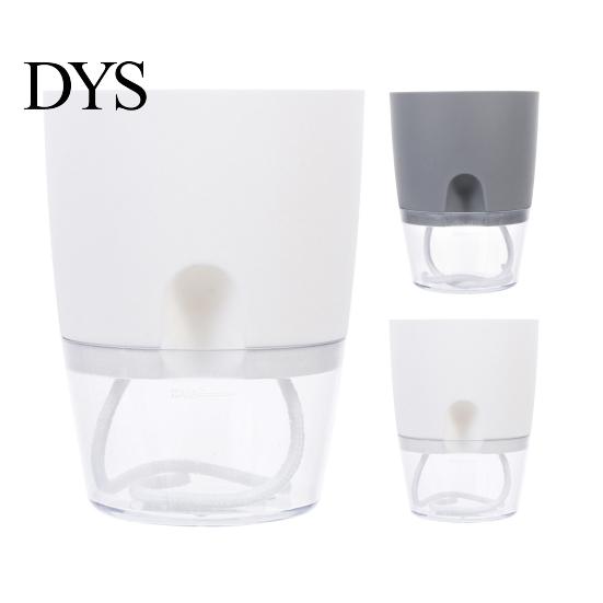 Plant Pot High-tenacity Shatterproof Plastic Decorative Self-watering Ornament Flower Container for Home Vase