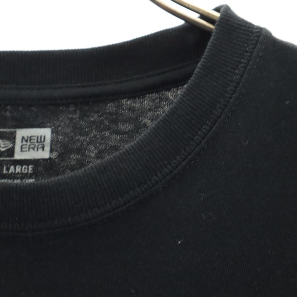 New Era Short Sleeve Snoopy T-shirt XL Black PEANUTS Men's Used