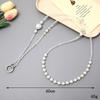 Yi Lian Acrylic Beaded Phone Chain: Pearl Crossbody Strap Charm for Women