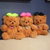 Bowknot Bear Teddy Camera Plush Toy Animal Stuffed Doll Decoration Gifts Kids