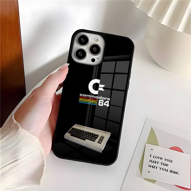

C64 COMMODORE 64 Phone Case PC+TPU For Apple Iphone 14 Pro 13 11 12 Mini 6 8 7 Plus X Xs XR Max Luxury Design Back Cover 7 or 8 or SE2020