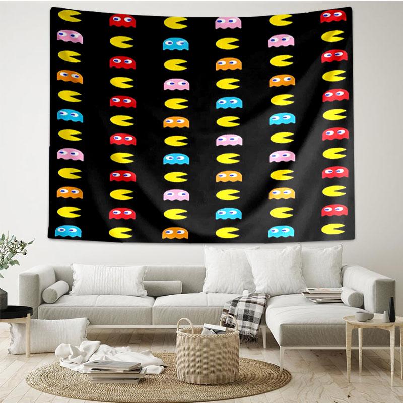 PAC Print Tapestry - Portable Wall Decor Cloth, for Home, Dorm, Travel, Bedroom, Living Room - Ideal Birthday Housewarming Gift