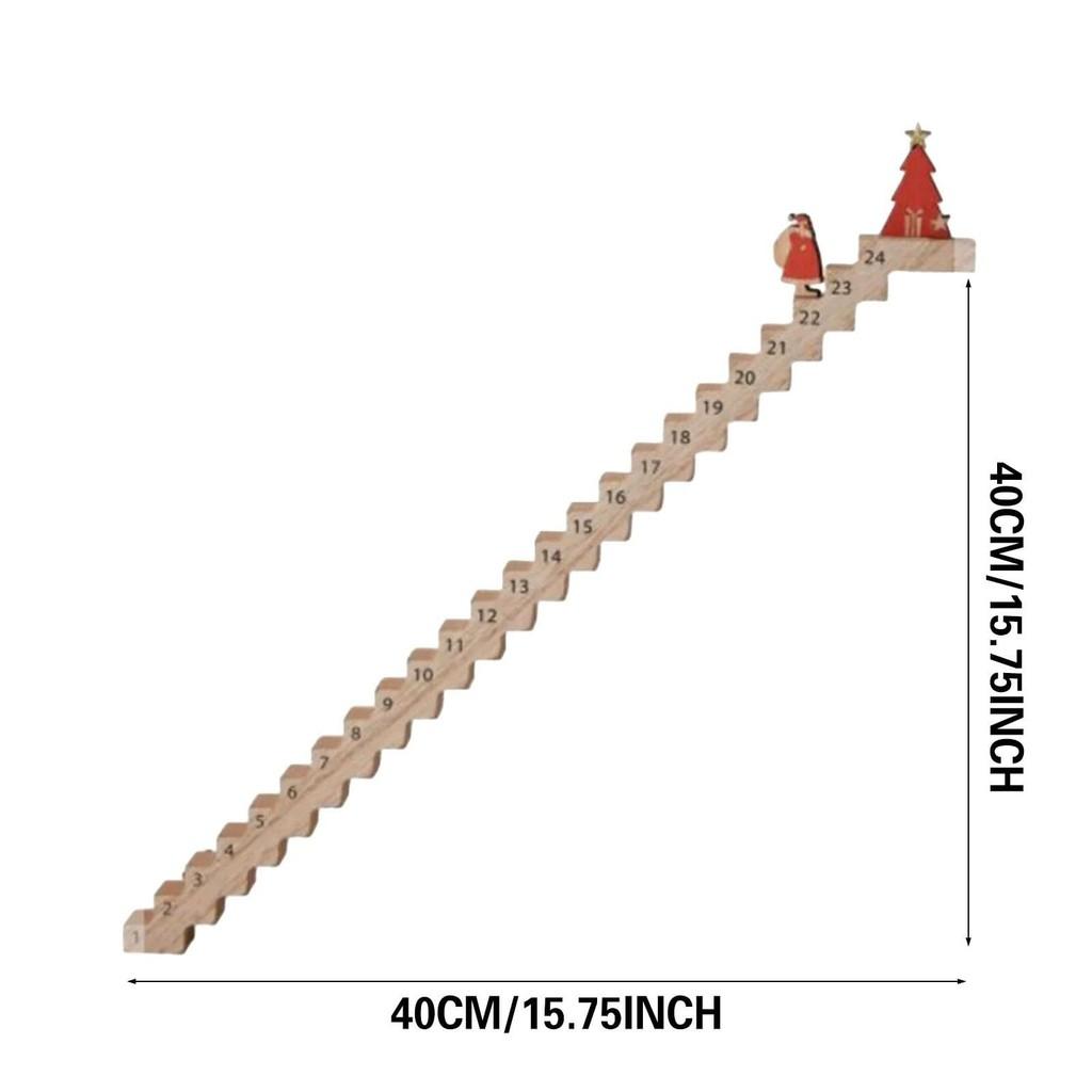 

Advent Fun Countdown Santa Staircase Countdown Calendar Living Room Decoration