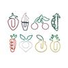 Cross-Border Colorful Carrot Paper Clips - Creative and Irregular Cartoon Metal Bookmarks for Planners