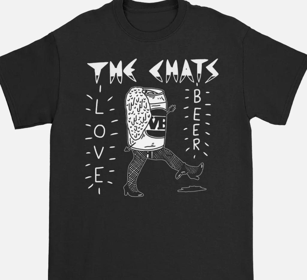 The Chats Band Tour Schwarzes Baumwollhemd Alle Größen Bis 45XL