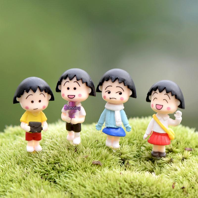 Miniature DIY Building Model: Moss, Micro Landscape Ornaments, Resin Animal & Plant Figures