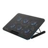 R7 Laptop Cooling Stand with Adjustable Fan and LCD Display