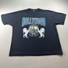 Vintage Hollywood Chinese Theater T-Shirt Mens 2XL Black Los Angeles Lion 90s