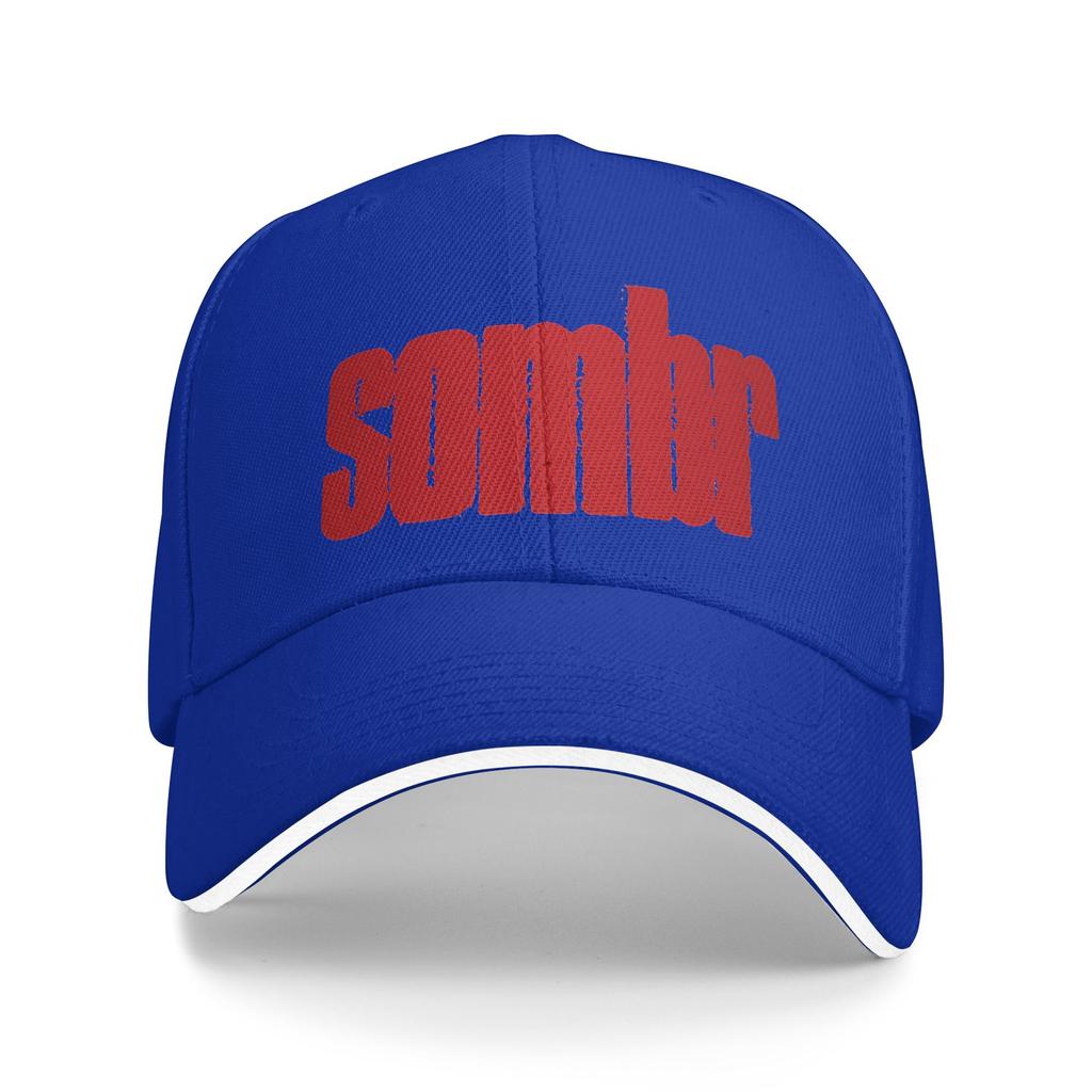 Sombr Log Lässige Baseballkappe Frühling Trucker-Kappe Dropshipping Kpop Rock Snapback-Kappe Damen Herren Trendige Baseballkappen