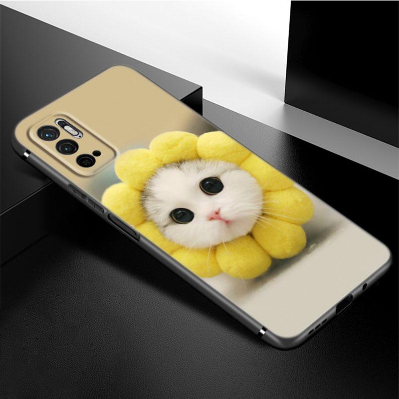 

Чехол для телефона с забавным котом и собакой для Xiaomi Redmi Note 11 10 9 8 Pro 11T 5G 10T 10S 9S 9T 9i 9C 9A 8T, мягкий черный чехол из ТПУ, чехол Redmi Note 11T 5G