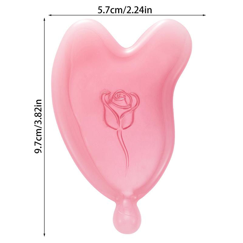 Face Lifting Guasha Resin Scraping Massage Facial Scraper Tool Eye SPA Massage Plate Reduce Puffiness Nose Lifting Face Massager