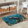 1PC Sea Turtle Kitchen Rug Non-Slip Door Mats Pop Design Bathroom Rug Bath Mat Carpet for Home Sink Laundry Decor