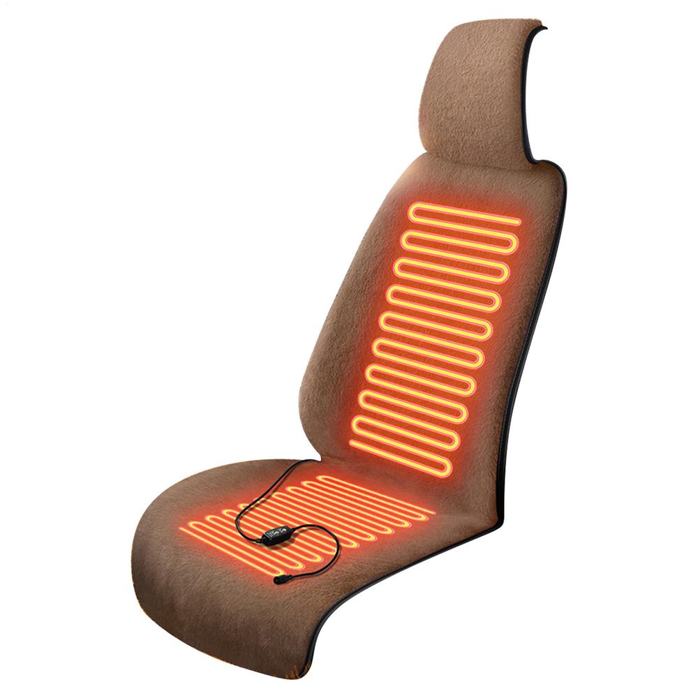 Car Heated Seat Cushion 3 Temperature Control Automotive Accessories Car Seat Warmers For Vehicle For Suv Rv Vehicle Auto Sedan