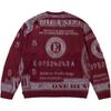 Supreme Money Sweater Burgundy