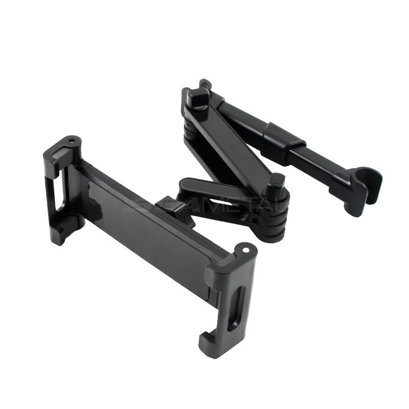 

Автомобильный подголовник Держатель для планшета Заднее сиденье Держатель для планшета телефона Регулируемый Растягивающийся Держатель для телефона с поворотом на 360 градусов Универсальный 5-13 дюймов чёрный