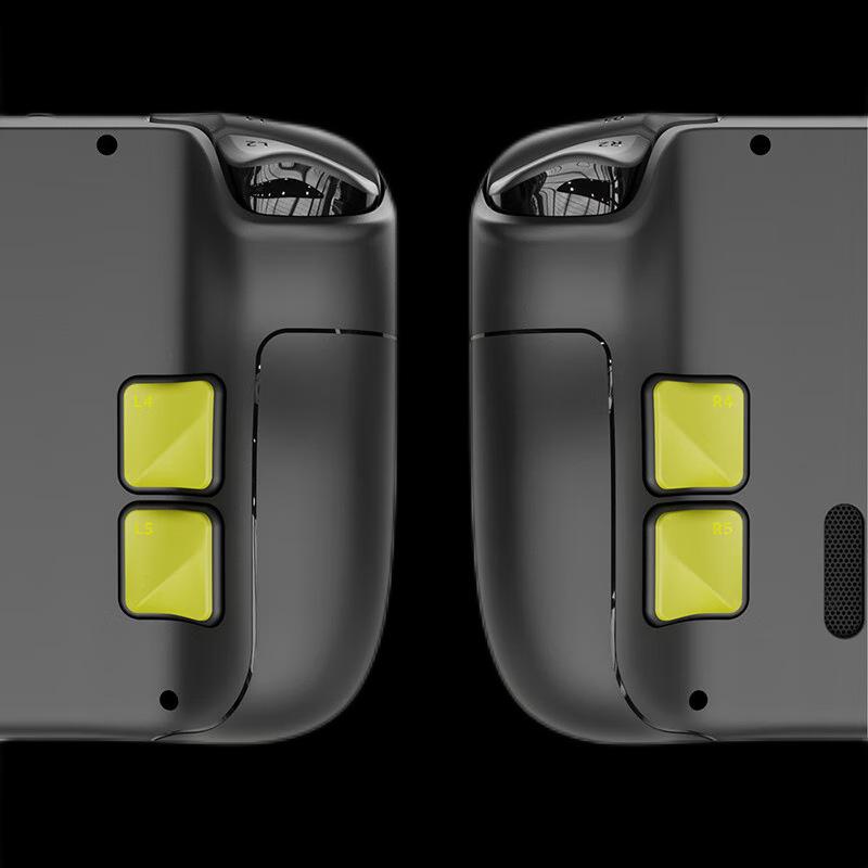 4PCS Back Button Enhancement Set for Steam Deck /OLED Anti-slip Gamepad Anti-scratch Gaming Game Pads Soft Grip Accessory