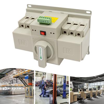 3P 63A Dual Power Automatic Transfer Switch, Automatic Transfer Switch for Electrical System, Double Power Switch with 50/60Hz